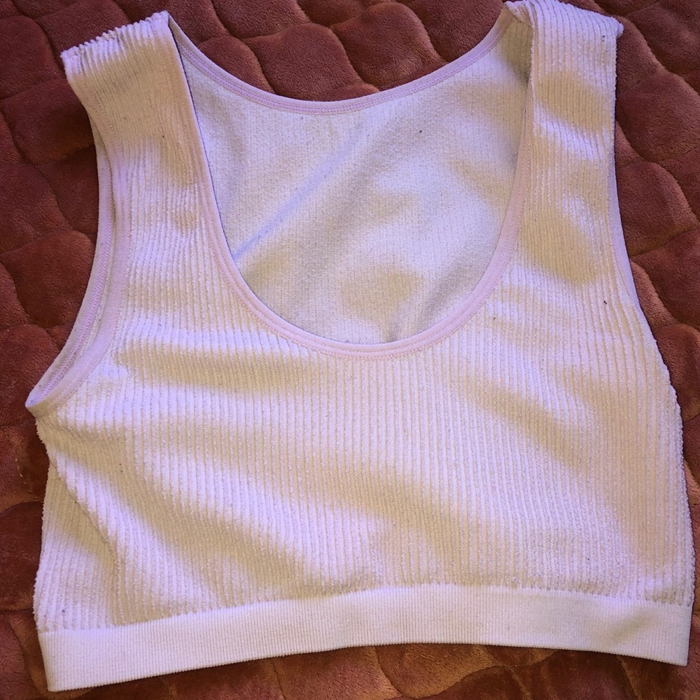 Lilac crop top